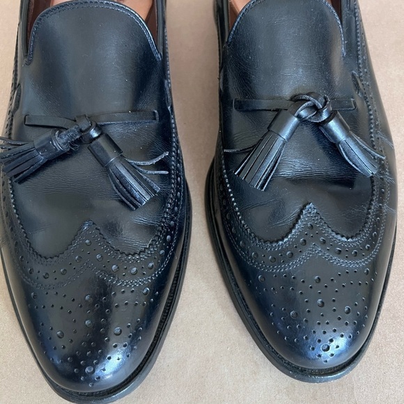 Allen Edmonds Men’s Manchester 8507 Black Tassel Leather Loafers Size 11.5 main image 9